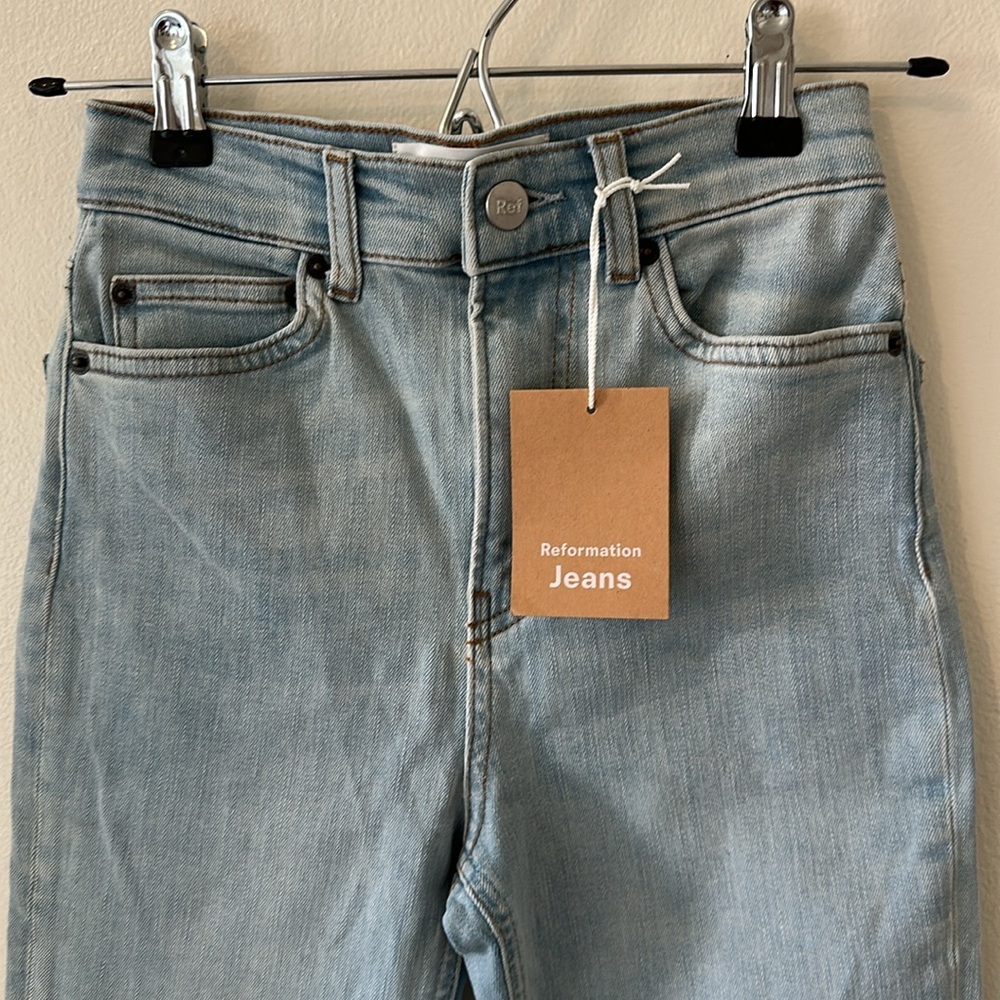 Reformation NWT Denim Bundle - Size 23 + 24 - Picture 5 of 16